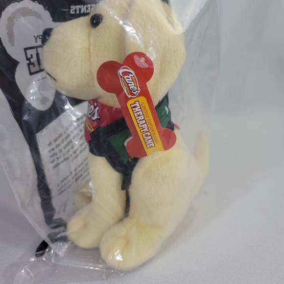 Raising Canes 2014 Therapy Cane Limited Edition Plush Puppy - Picture 3 of 13